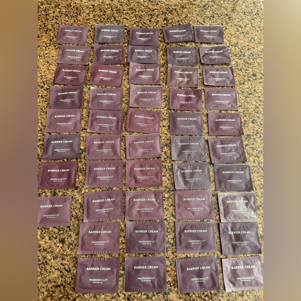 Madison Reed Barrier Cream Samples Lot of 48
